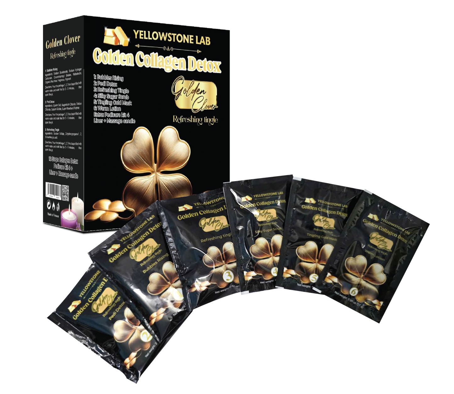 Yellowstone Lab – Golden Collagen Detox (8 Steps)