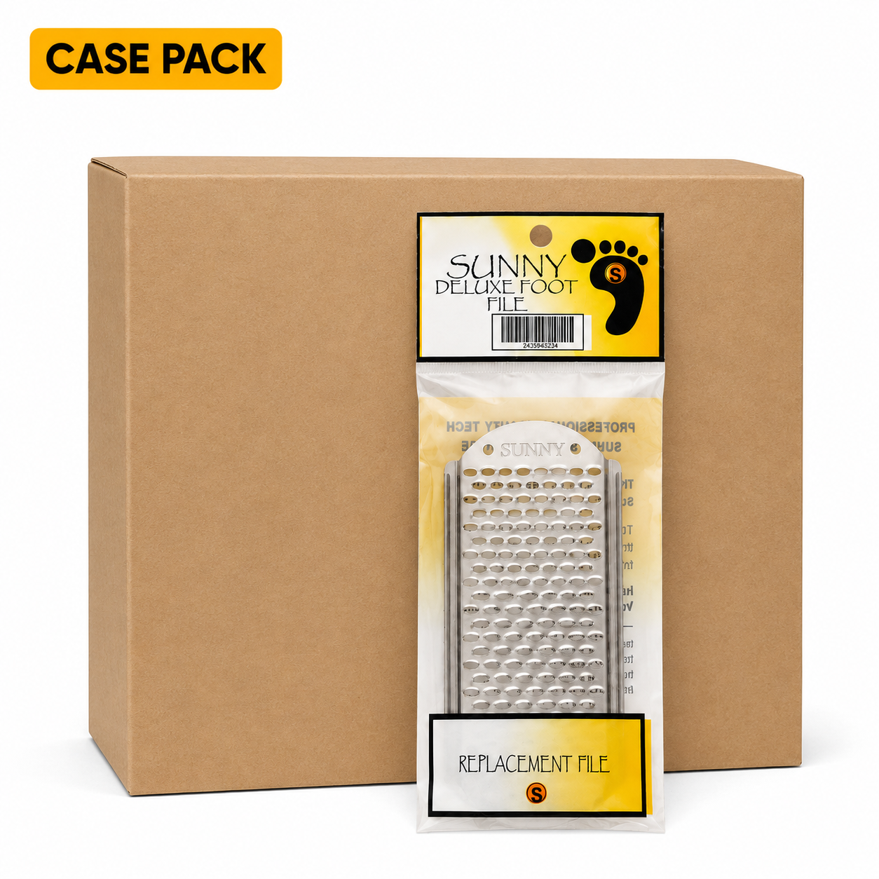 Sunny Deluxe Pedicure Footfile Callus Removal - Original 3.0 Replacement Blade