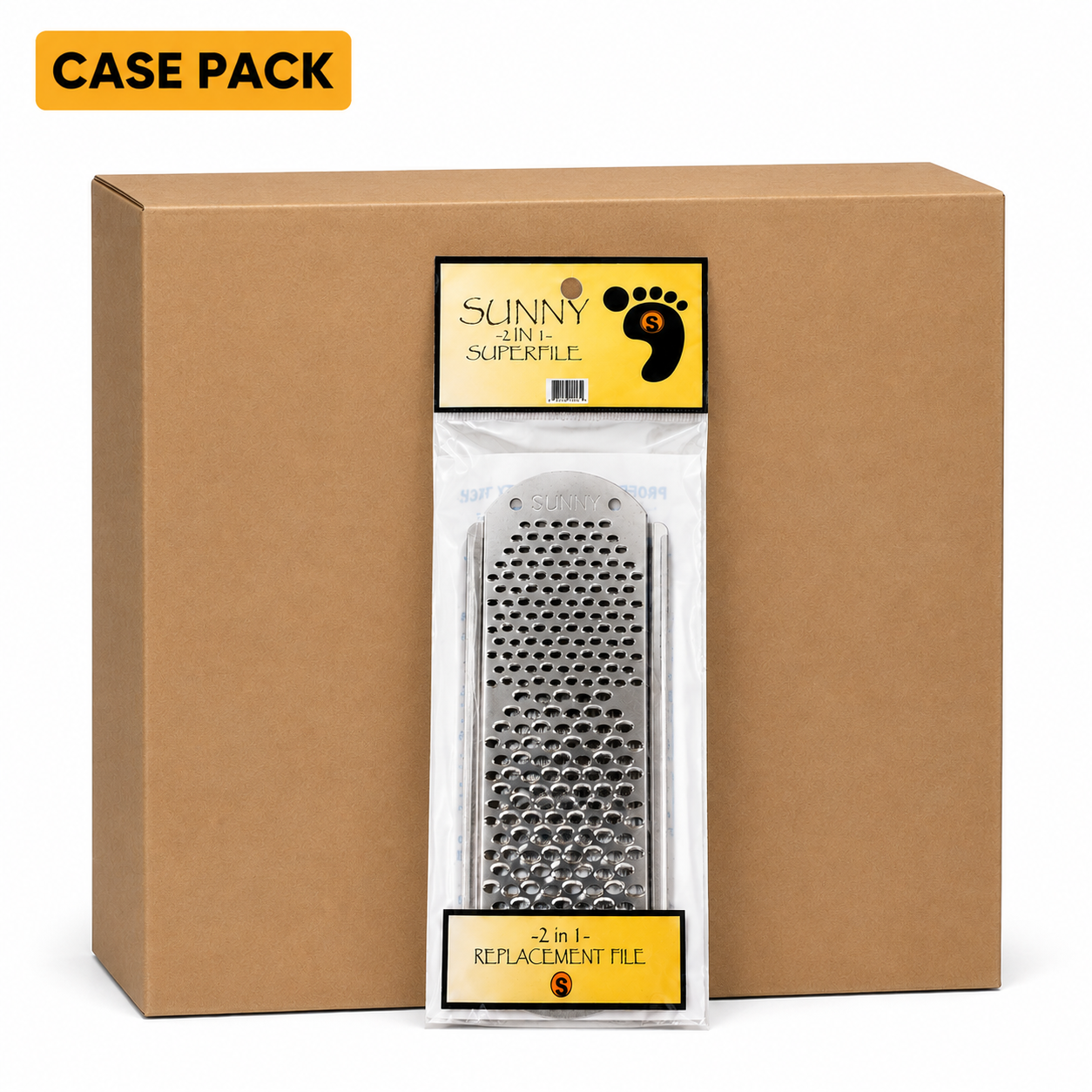Sunny 2-In-1 Super Replacement Foot File