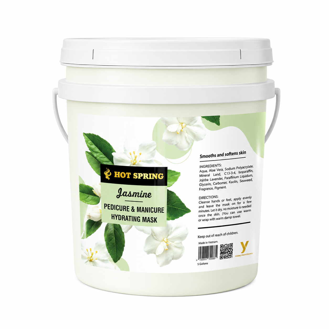 HotSpring Hydrating Mask - JASMINE - Pail 5 Gallon