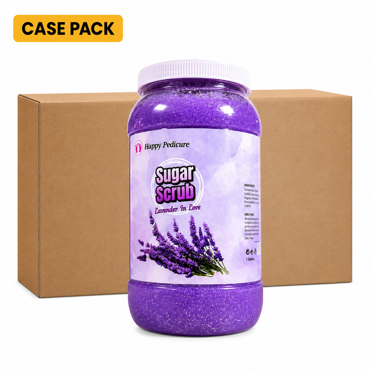 HotSpring Sugar Scrub in Gallon - Lavender in Love - 4gal/Case