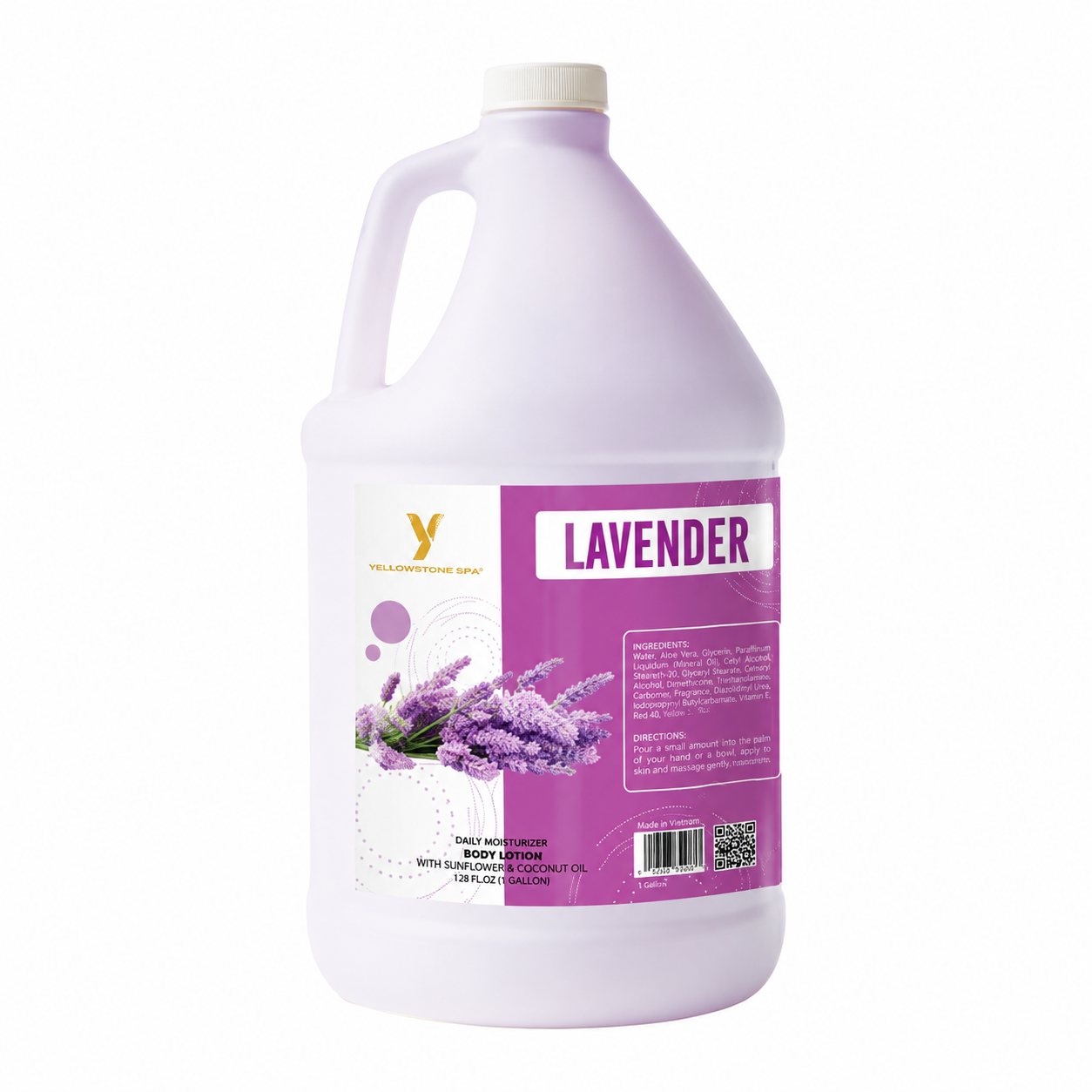 Yellowstone Lotion in Gallon – LAVENDER – 4 Gal/Case