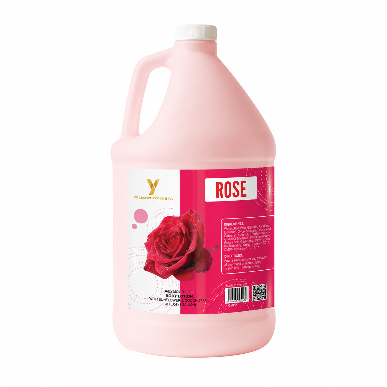 Yellowstone Lotion in Gallon – ROSE – 4 Gal/Case