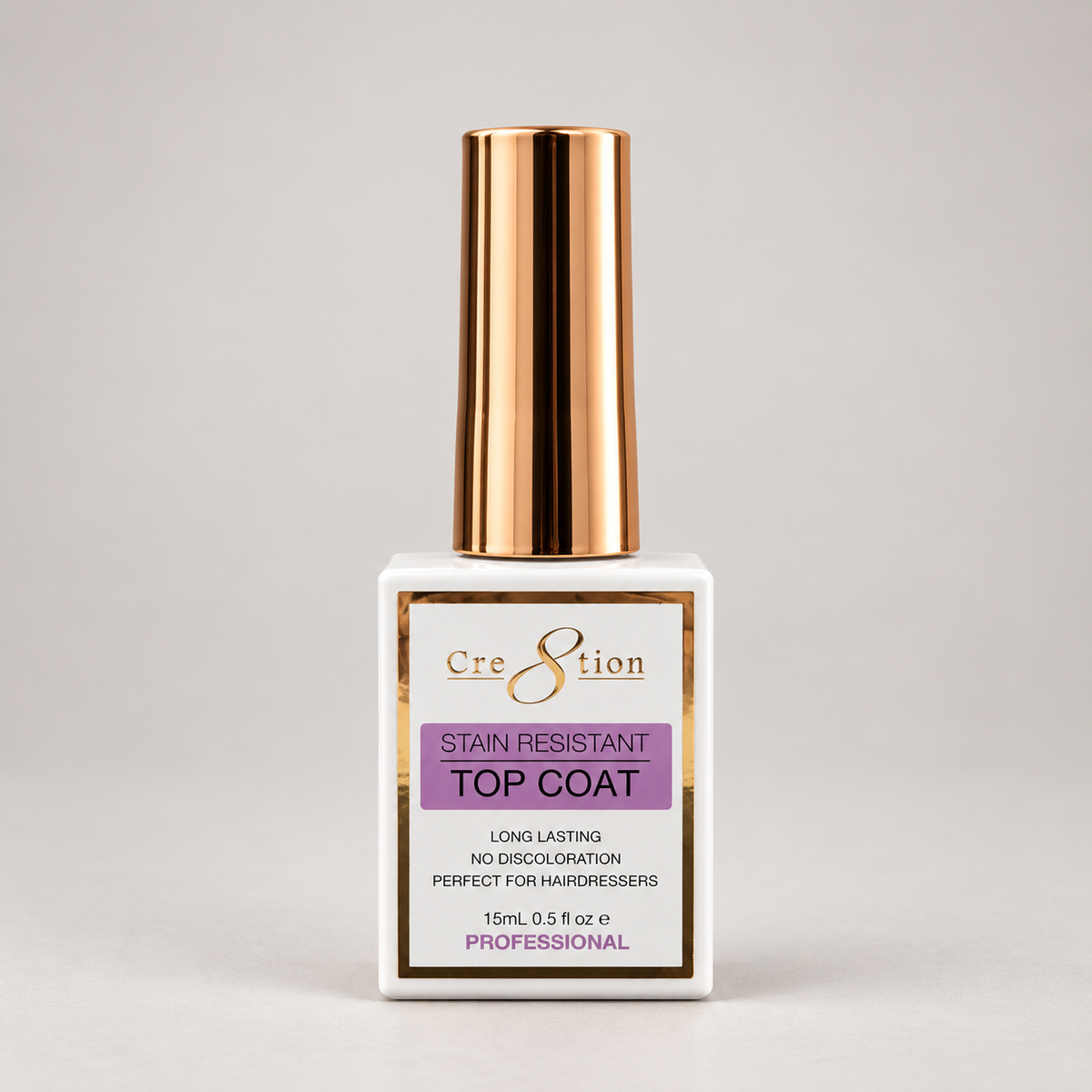 Cre8tion Stain Resistant Top Coat Gel 0.5oz
