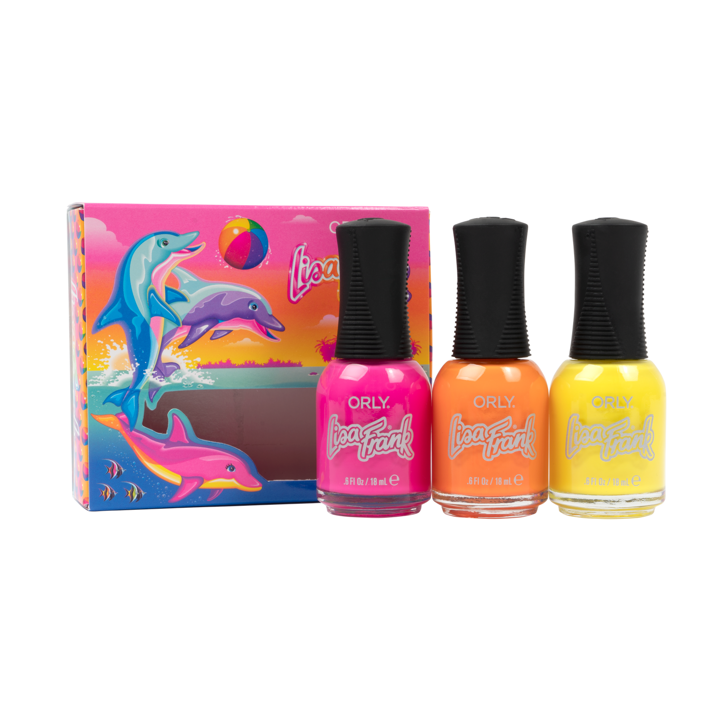 Lisa Frank "Dancing Dolphins" Top It Off Set
