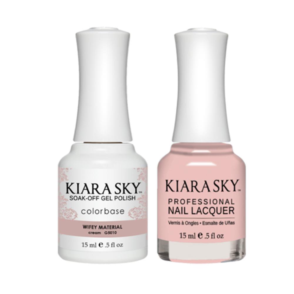Kiara Sky Gel Nail Polish Duo - All-In-One - 5010 WIFEY MATERIAL