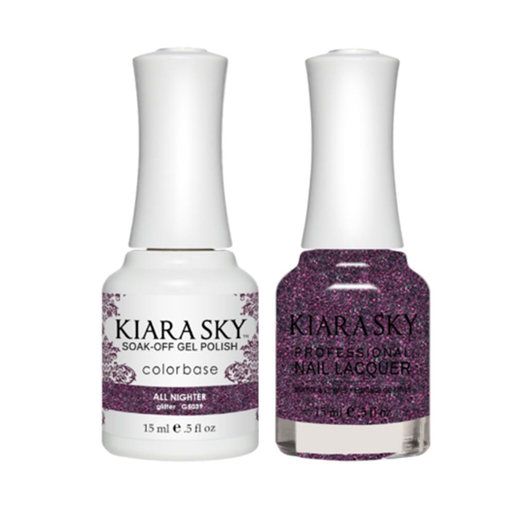 Kiara Sky Gel Nail Polish Duo - All-In-One - 5039 ALL NIGHTER