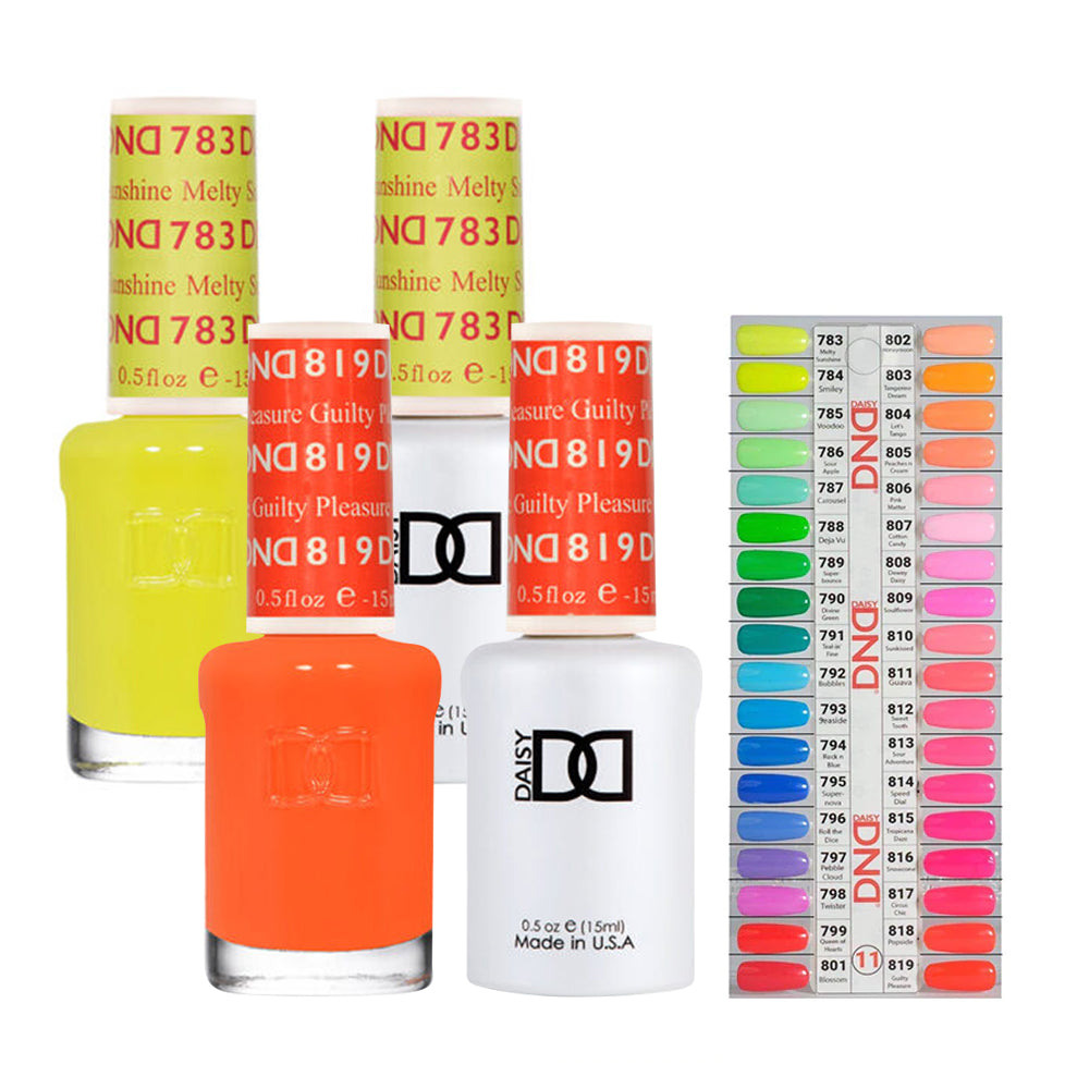 DND Part 11 - Set of 35 Gel & Lacquer Combos