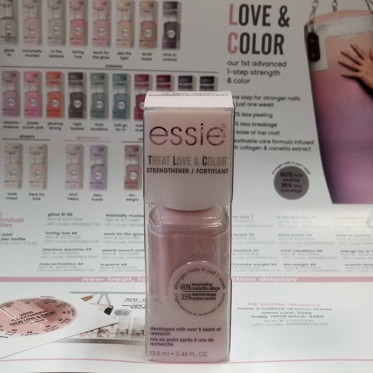Essie Treat Love Color - 60 soul happy shimmer scintillant .46 FL. OZ