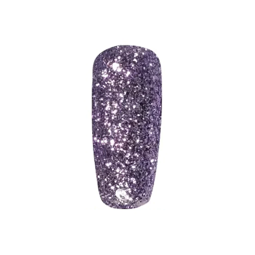 DND Gel Nail Polish Duo - 913 Lunar Lavender - DND, DND Duo, DND Super Glitter Collection