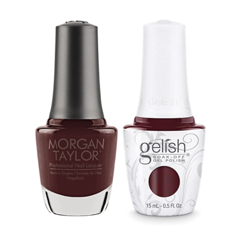 Gelish & Morgan Taylor Combo GE 191 - A Little Naughty