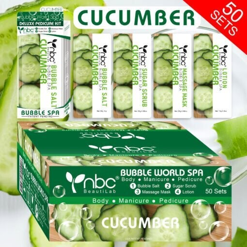 NBC Cucumber - Case of 50 (Pedi in a Box)