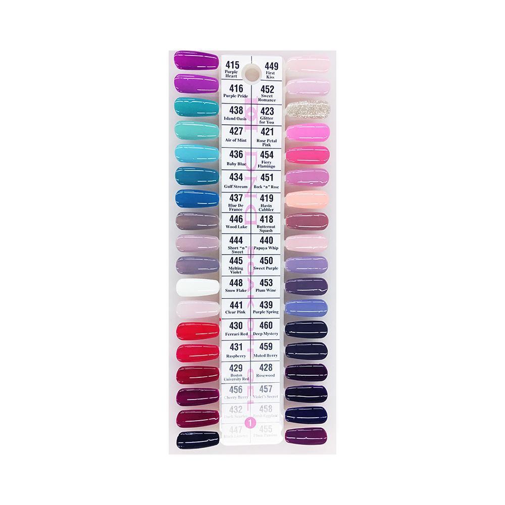 DND Part 01 - Set of 35 Gel & Lacquer Combos