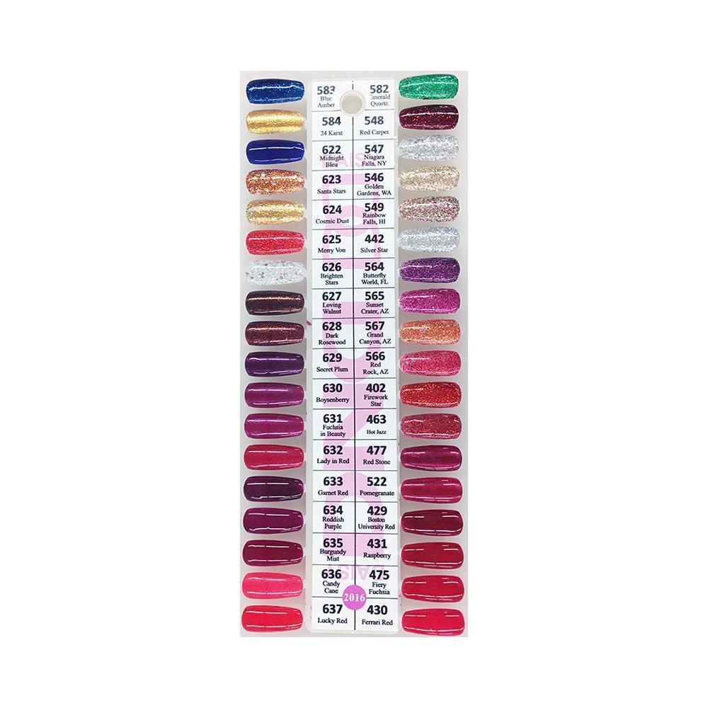 DND Part 2016 - Set of 35 Gel & Lacquer Combos
