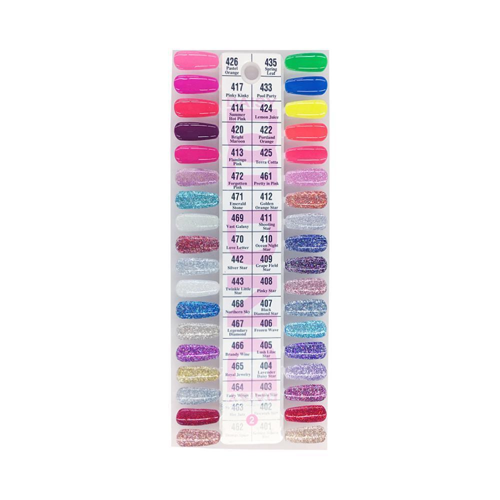 DND Part 02 - Set of 35 Gel & Lacquer Combos