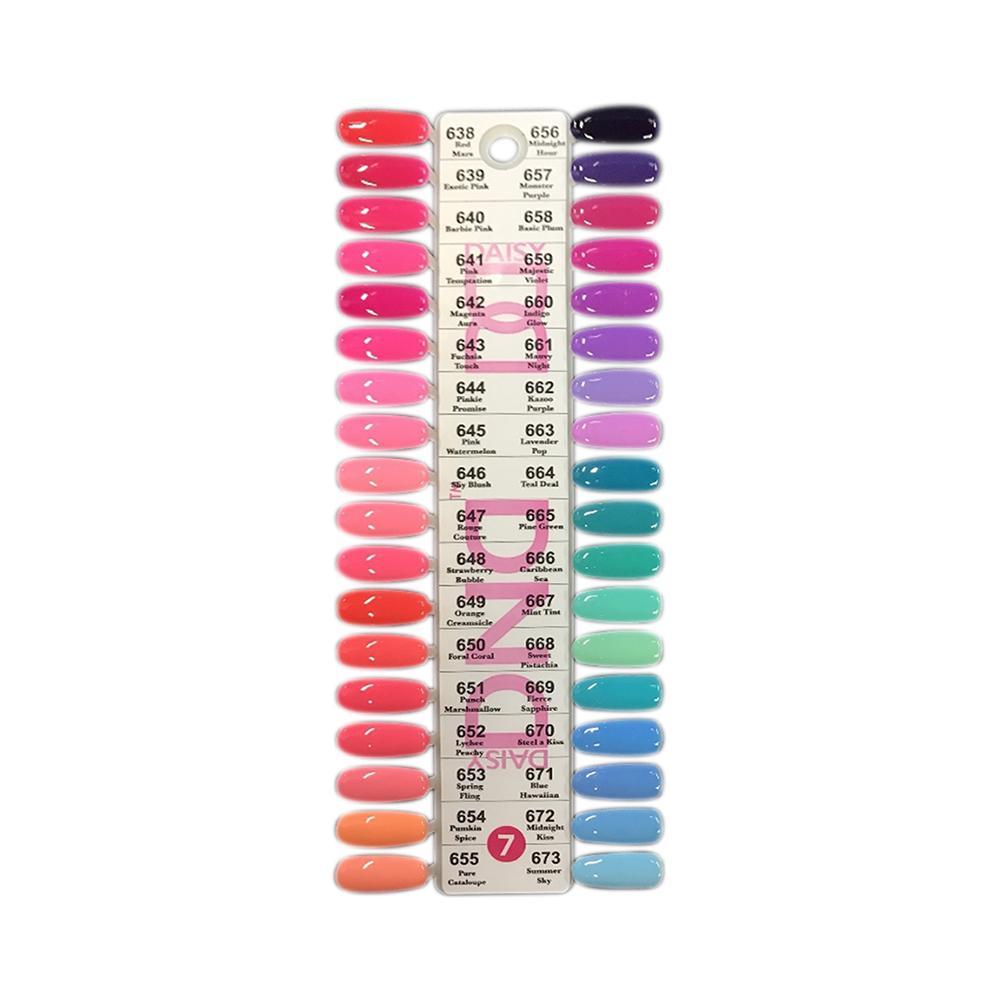 DND Part 07 - Set of 35 Gel & Lacquer Combos