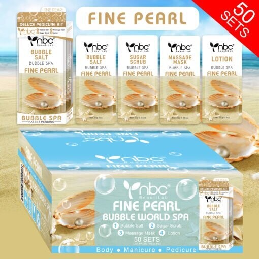 NBC Fine Pearl - Case of 50 (Pedi in a Box)