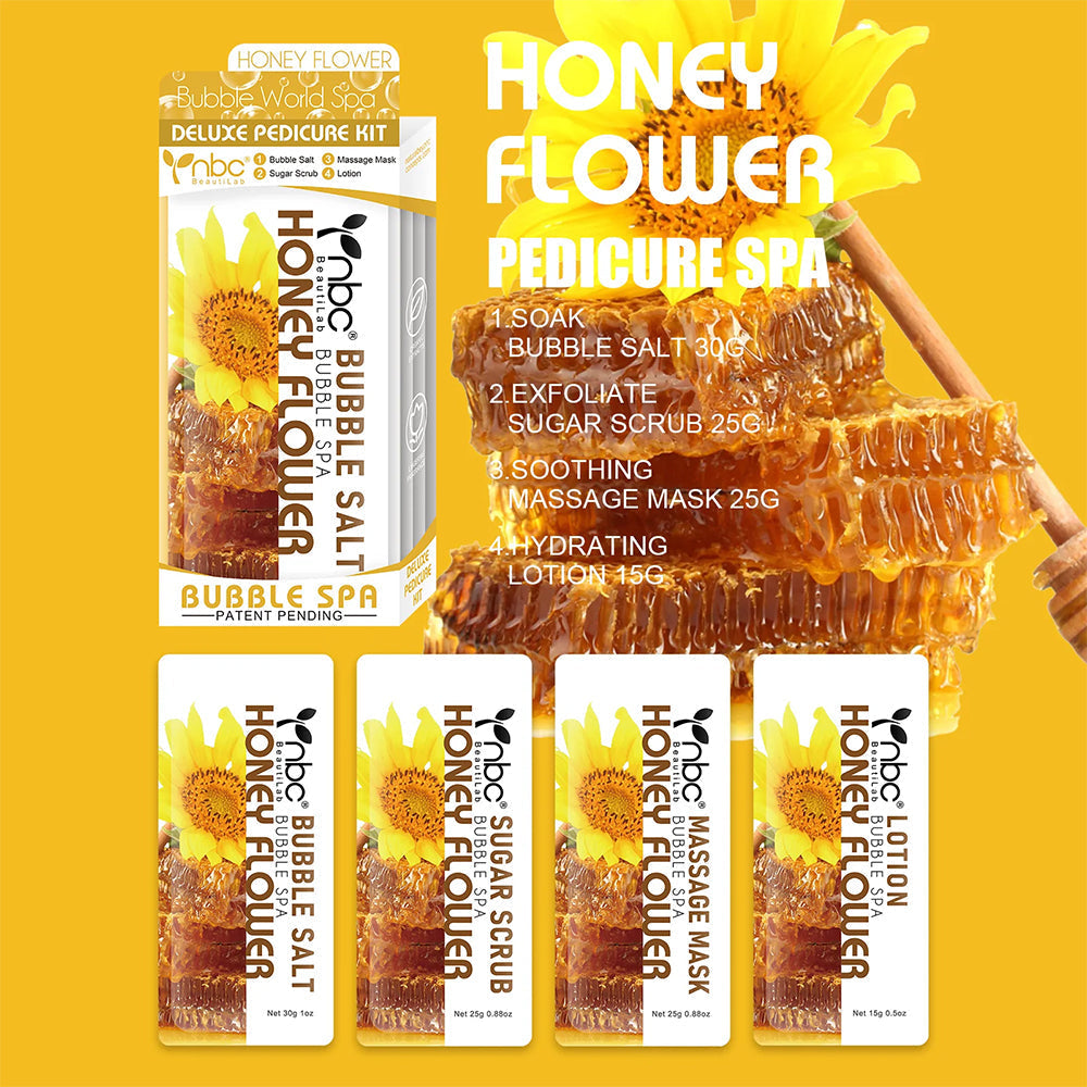 NBC Honey Flower - 4 Step Pedicure kit