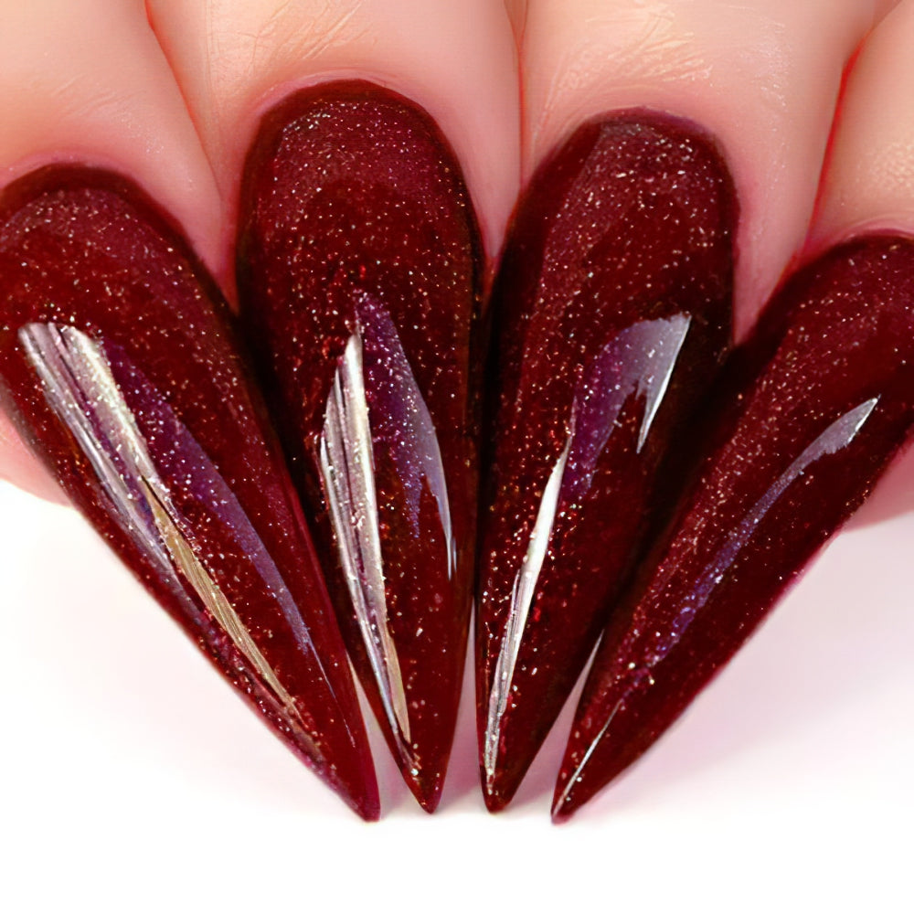 Kiara Sky Gel Nail Polish Duo - 426 Red Colors - Fireball