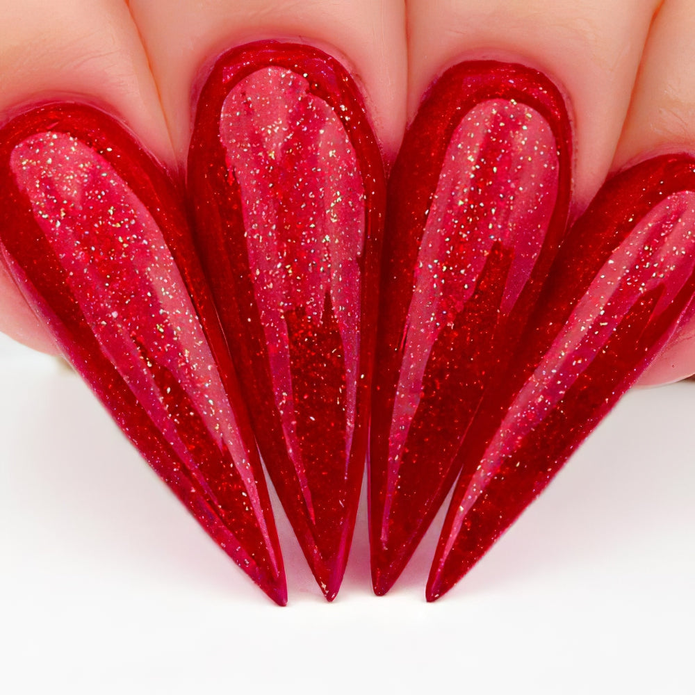 Kiara Sky Gel Nail Polish Duo - 456 Red Colors - Diablo