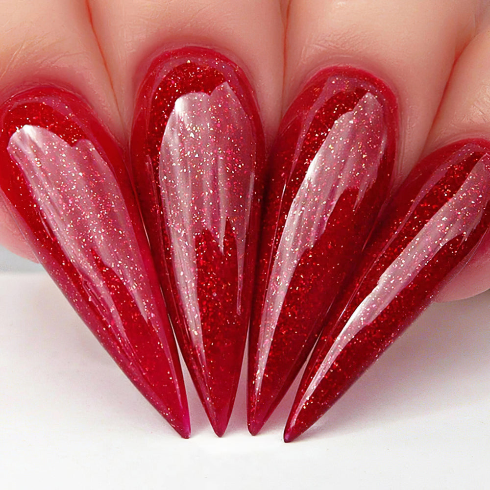 Kiara Sky Gel Nail Polish Duo - 480 Red Colors - Let Get Rediculous