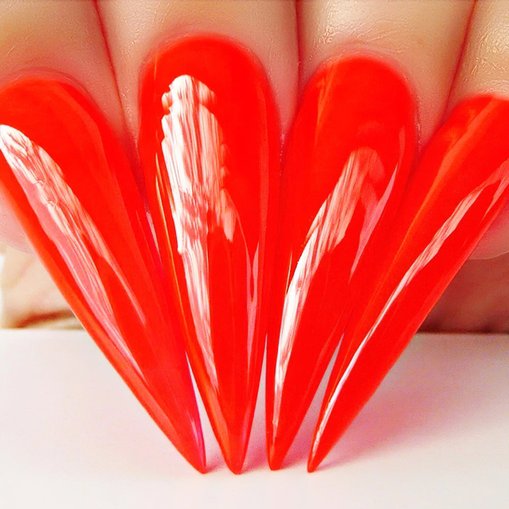 Kiara Sky Gel Nail Polish Duo - 487 Red Colors - Allure