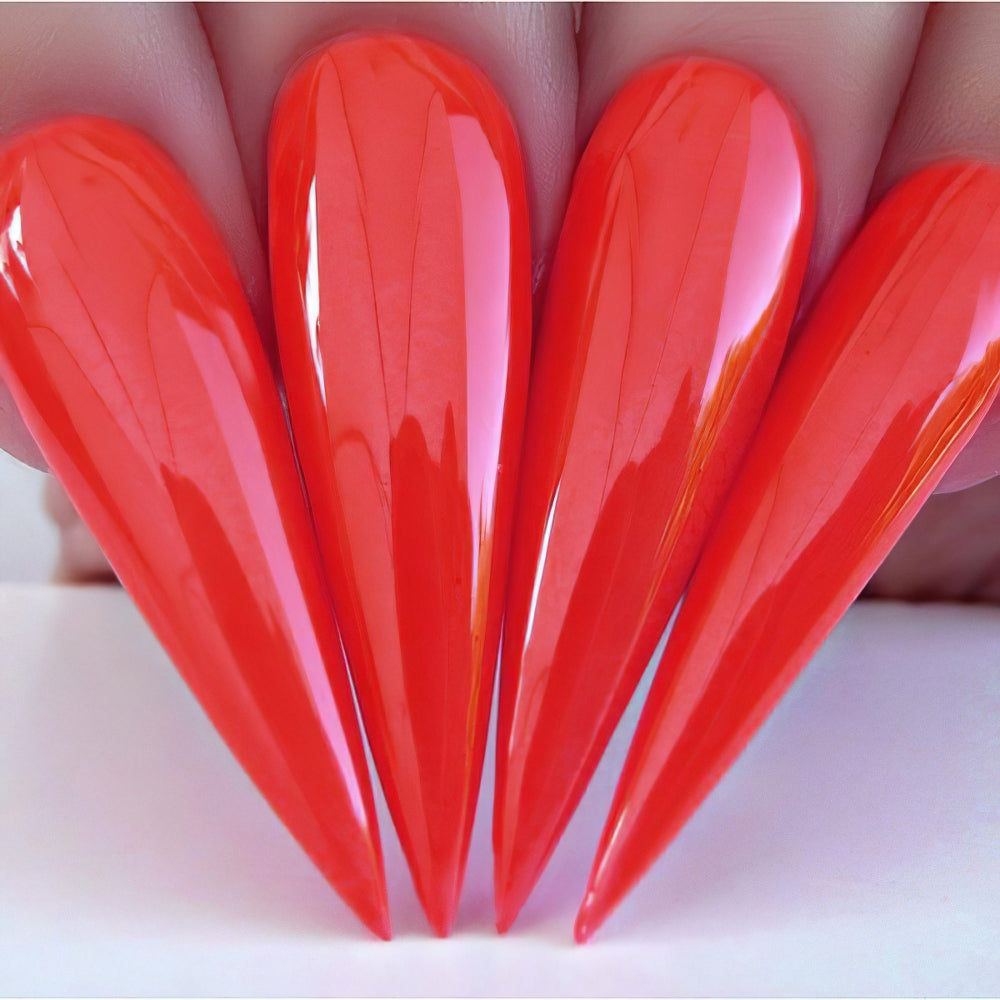 Kiara Sky Gel Nail Polish Duo - 562 Pink Neon Colors - Peach A Roo