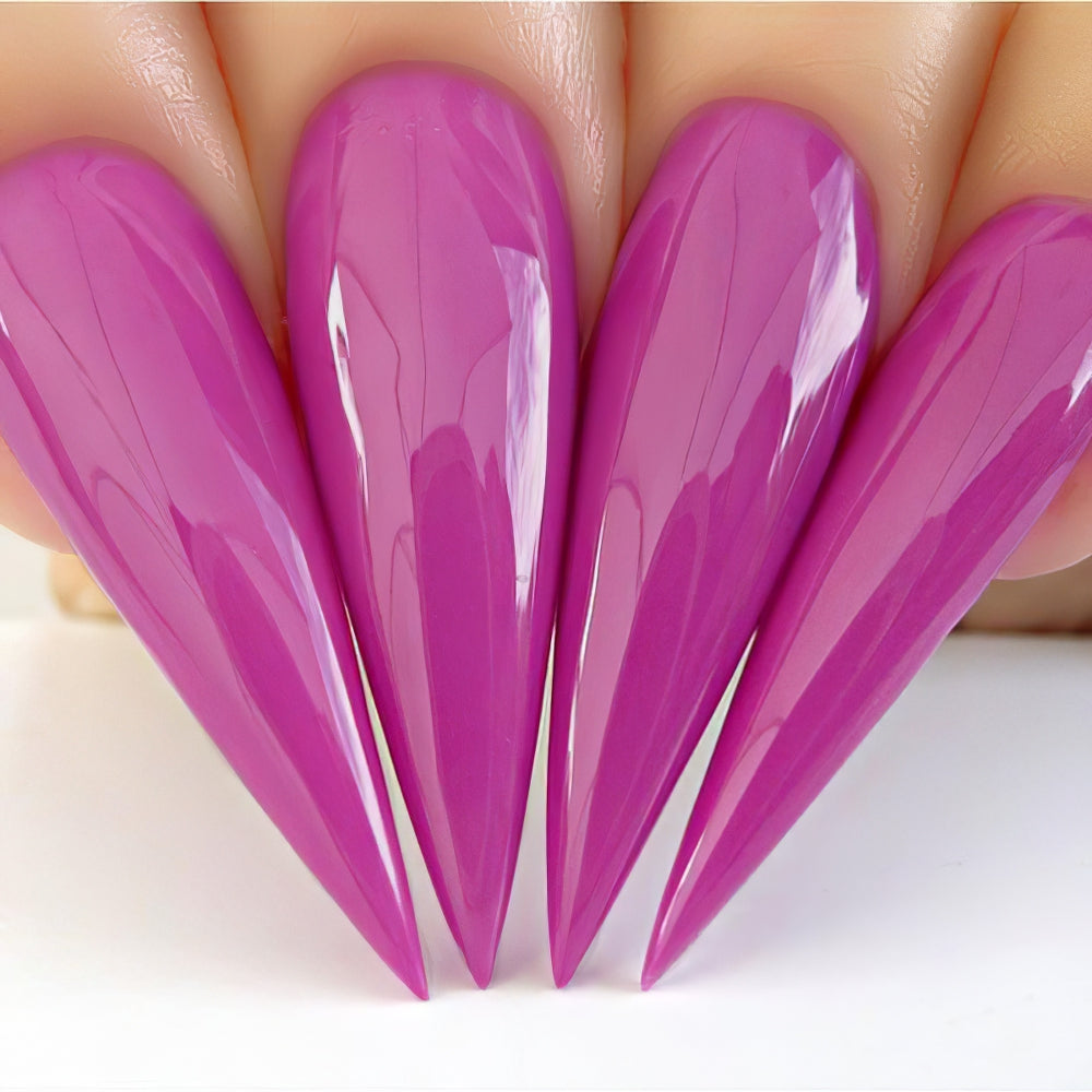 Kiara Sky Gel Nail Polish Duo - 564 Purple Colors - Razzleberry Smash