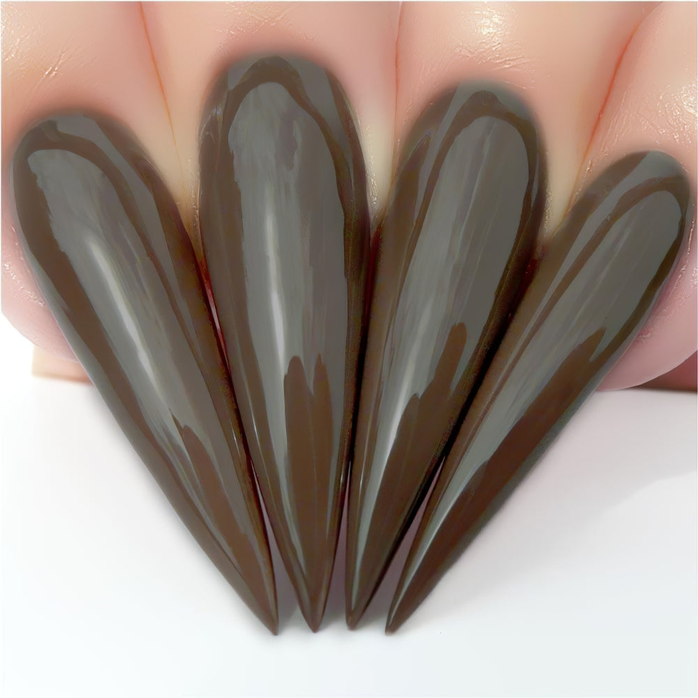 Kiara Sky Gel Nail Polish Duo - 569 Gray Colors - Femme Fatale