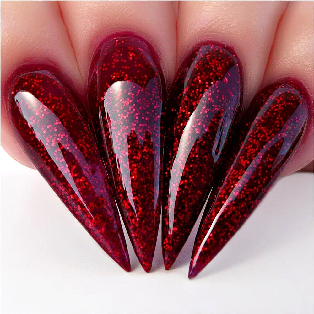 Kiara Sky Gel Nail Polish Duo - 578 Red Colors - I'm bossy