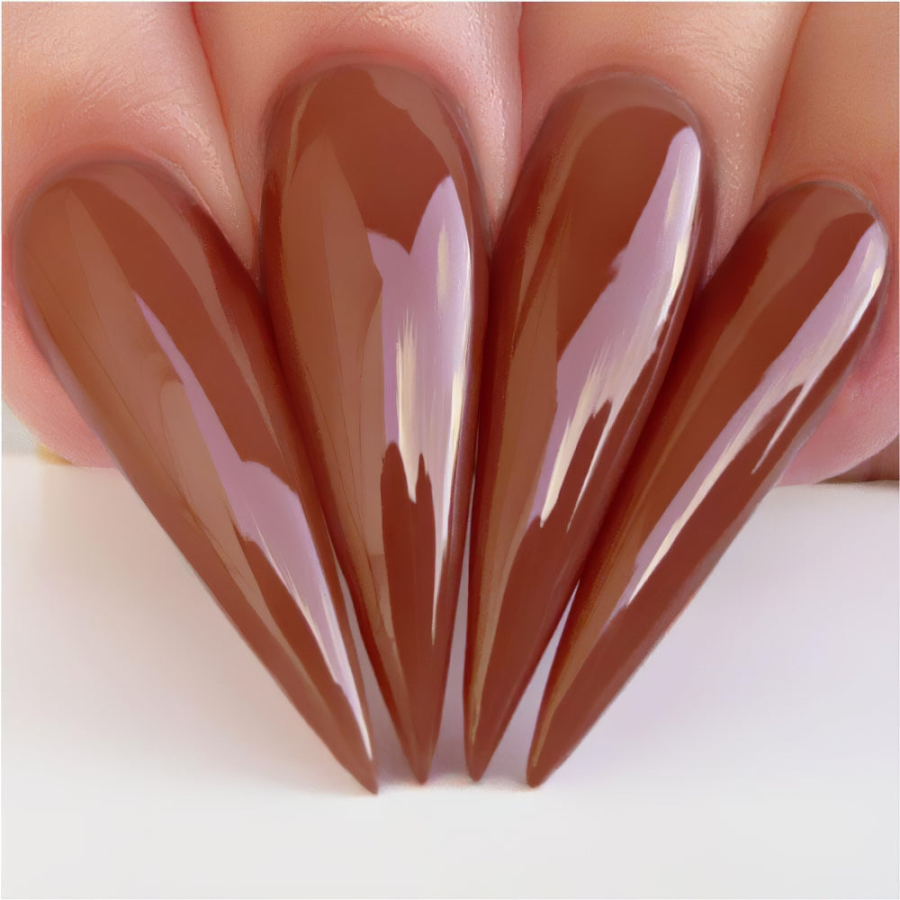 Kiara Sky Gel Nail Polish Duo - 611 Brown Beige Colors - Un Bare Able
