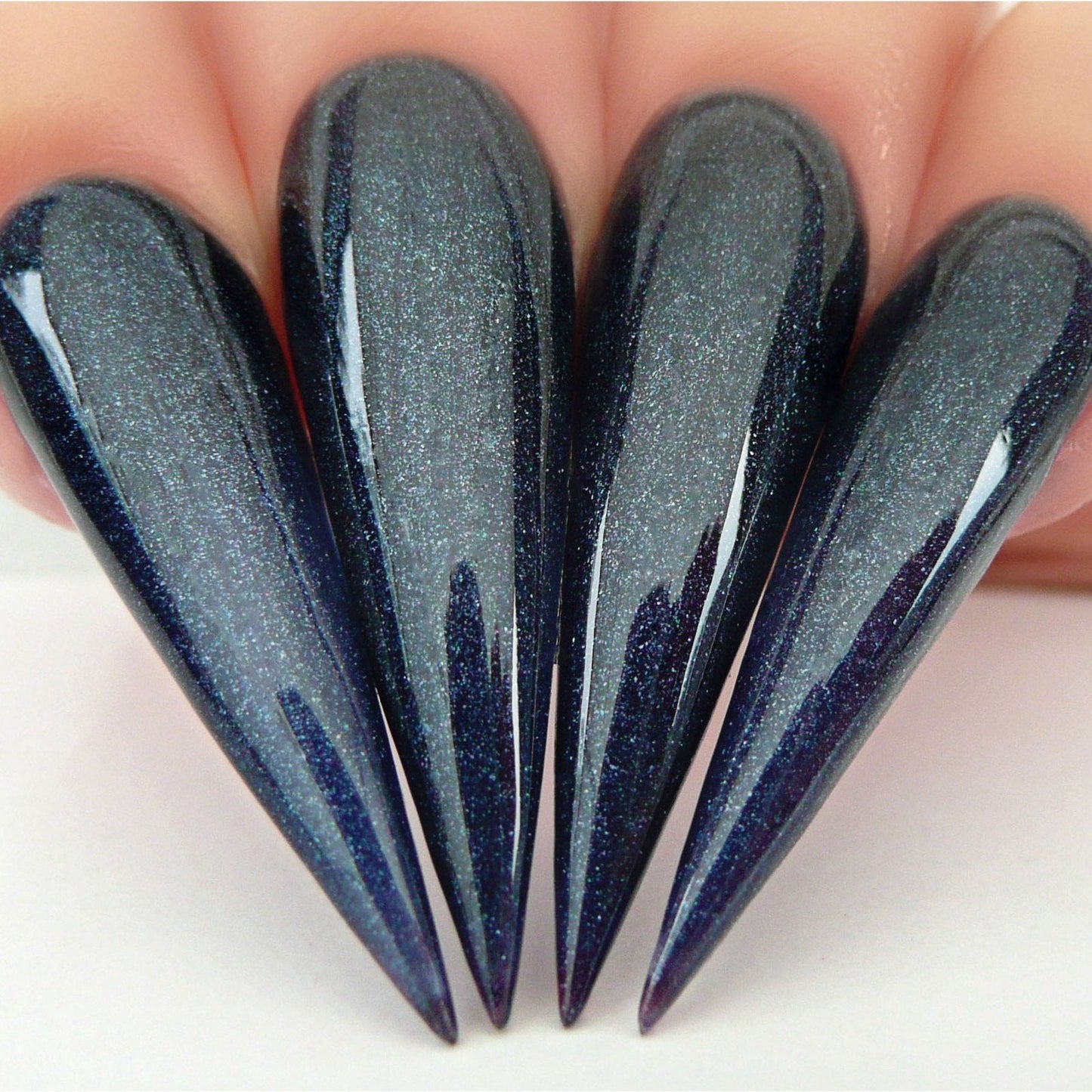 Kiara Sky Gel Nail Polish Duo - 628 Purple Glitter Colors - Let's Get Sirius