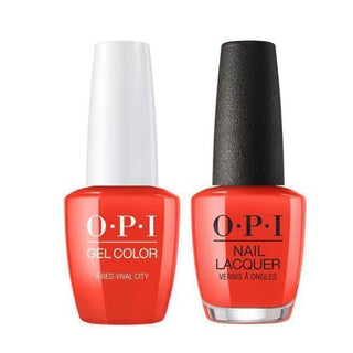 OPI Gel & Polish Duo: L22 A Red vival City