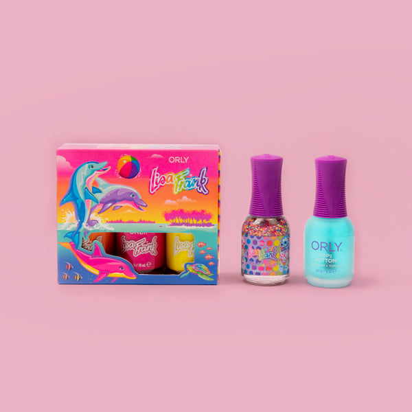 Lisa Frank "Dancing Dolphins" Top It Off Set
