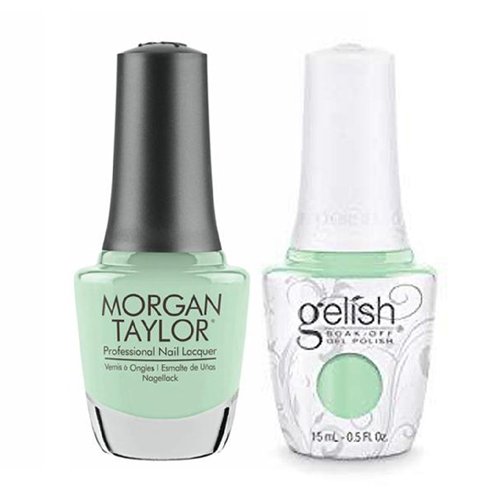 Gelish & Morgan Taylor Combo GE 085 - Mint Chocolate Chip