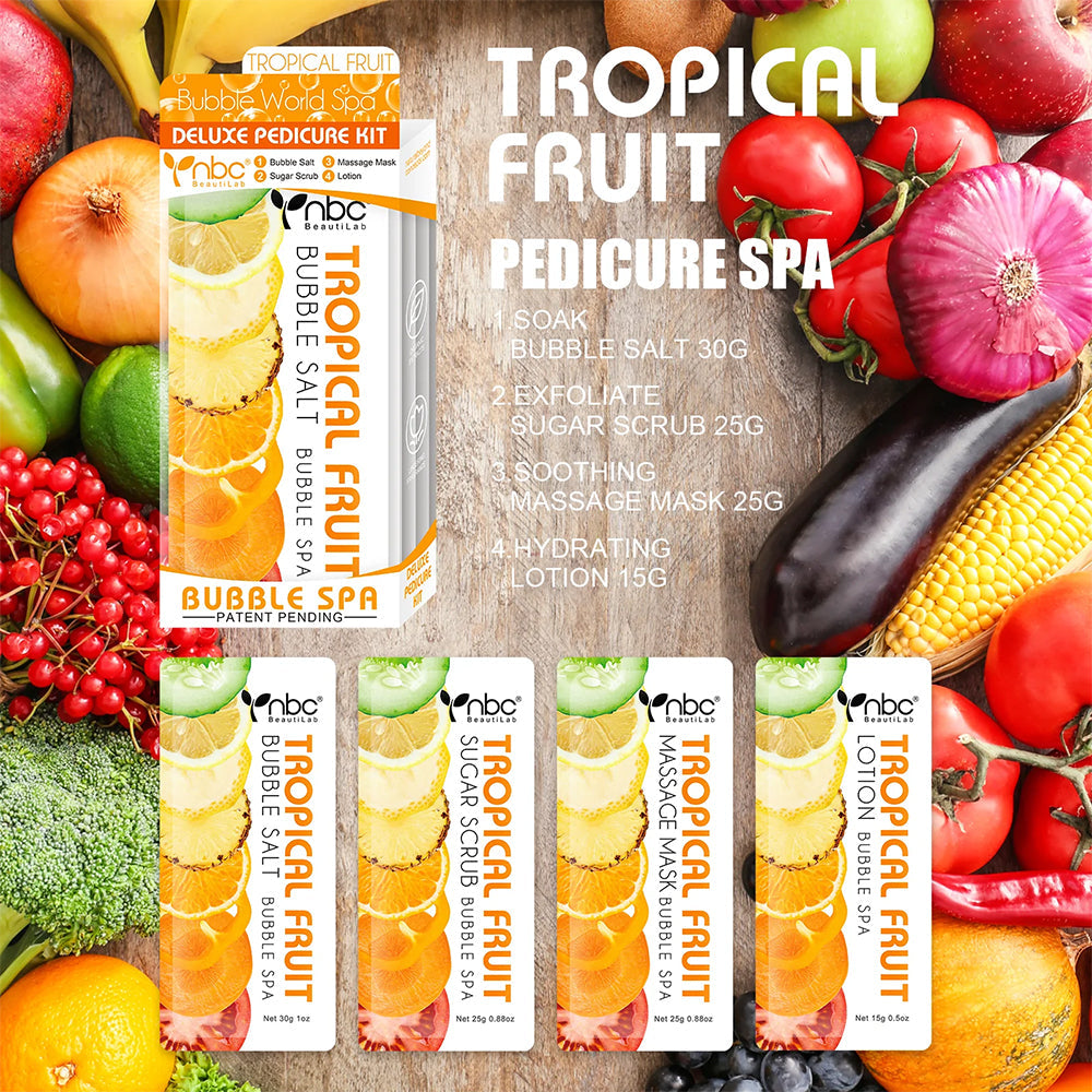 NBC Tropical Fruit - 4 Step Pedicure kit