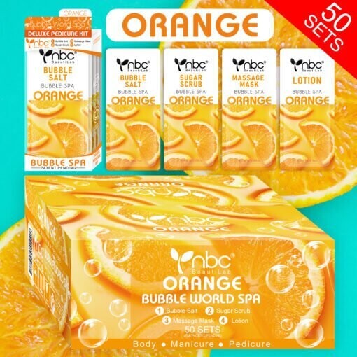 NBC Orange - Case of 50 (Pedi in a Box)