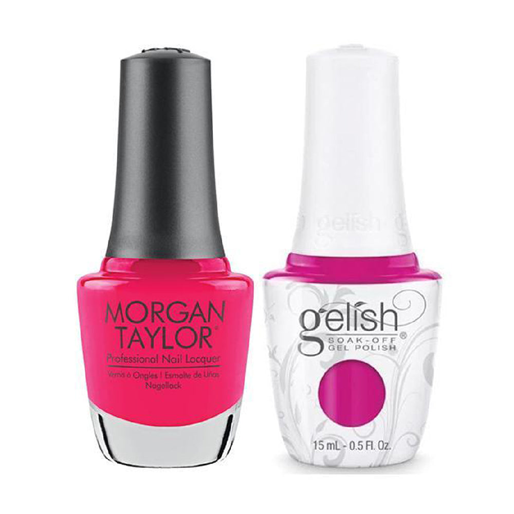 Gelish & Morgan Taylor Combo GE 181 - Pop-arazzi Pose