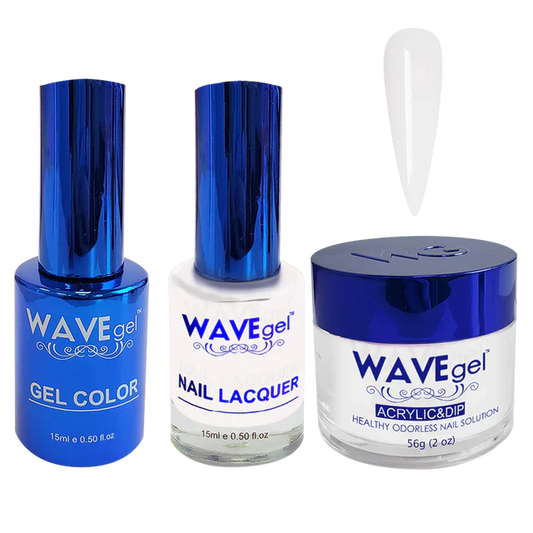 WAVEGEL 4in1 Royal - #WR001 White on White!