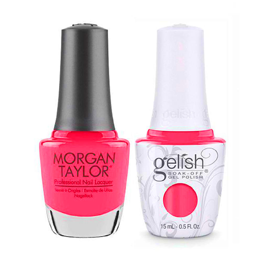 Gelish & Morgan Taylor Combo GE 895 - Shake It Till You Samba