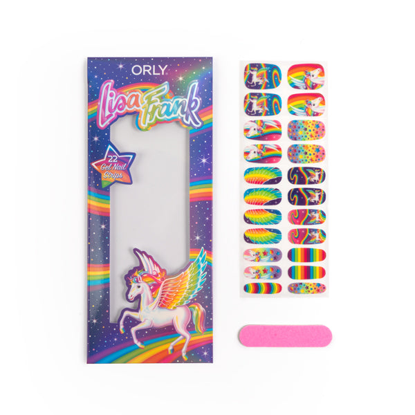 ORLY® x Lisa Frank® Skye™ Gel Nail Strips
