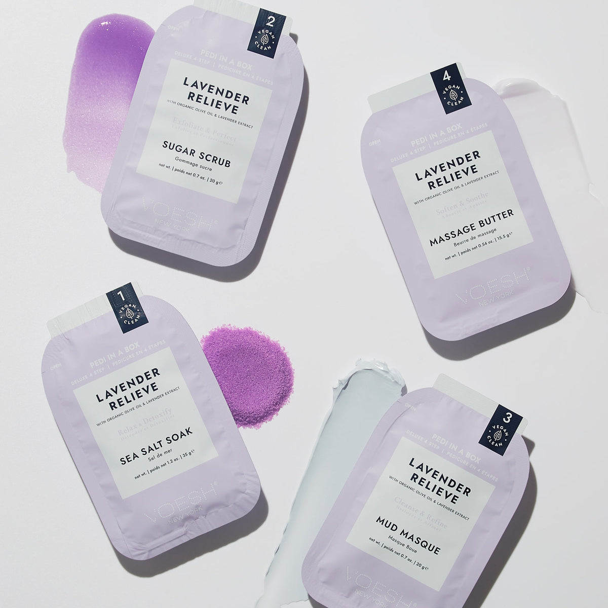 Voesh - Pedi Moments - 3 Scents