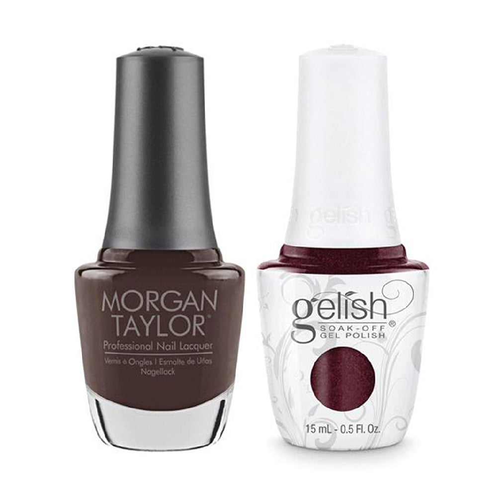 Gelish & Morgan Taylor Combo GE 921 - Want To Cuddle?