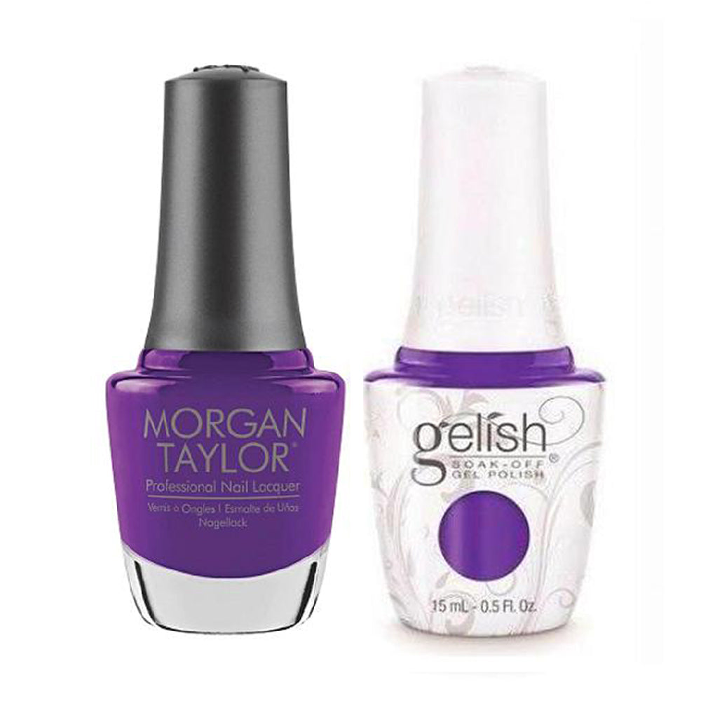 Gelish & Morgan Taylor Combo GE 914 - You Glare, I Glow