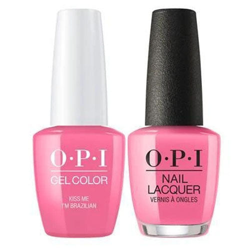 OPI Gel & Polish Duo: A68 Kiss Me I'm Brazilian