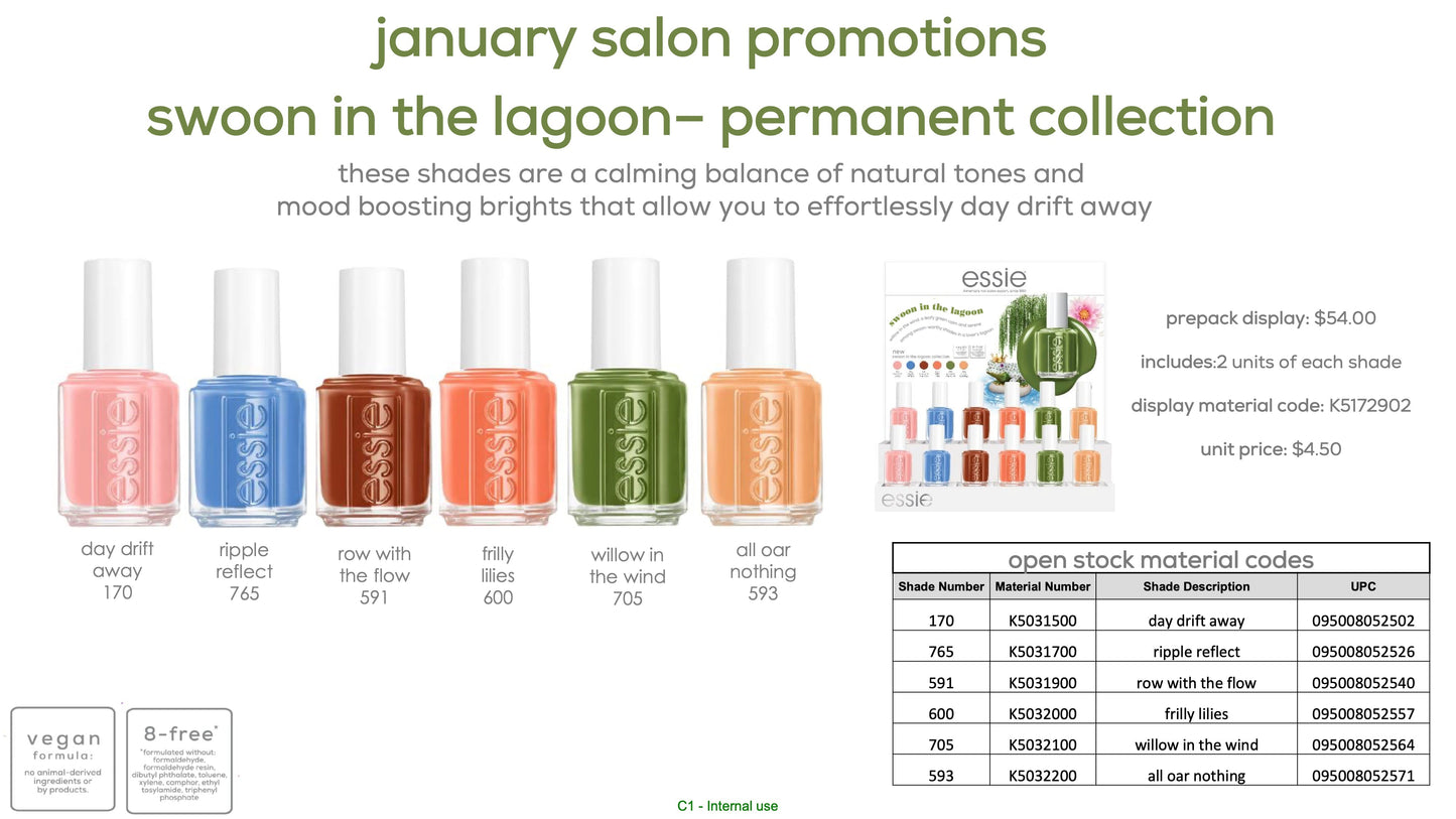 Essie Nail Polish - Willow in the wind .46 oz #705