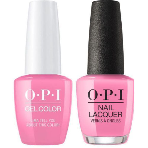 OPI Gel & Polish Duo: P30 Lima Tell You About This Color