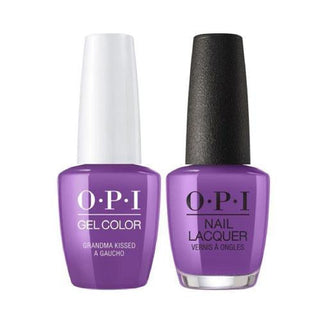 OPI Gel & Polish Duo: P35 Grandma Kissed a Gaucho