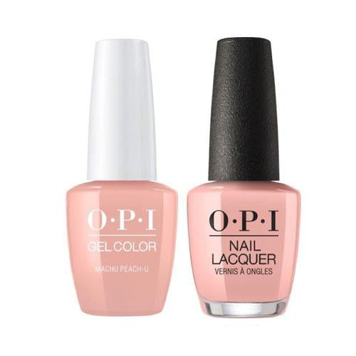 OPI Gel & Polish Duo: P36 Machu Peach U
