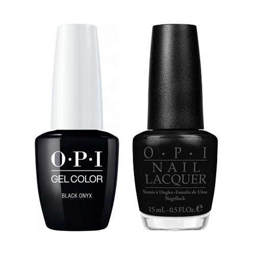 OPI Gel & Polish Duo: T02 Black Onyx